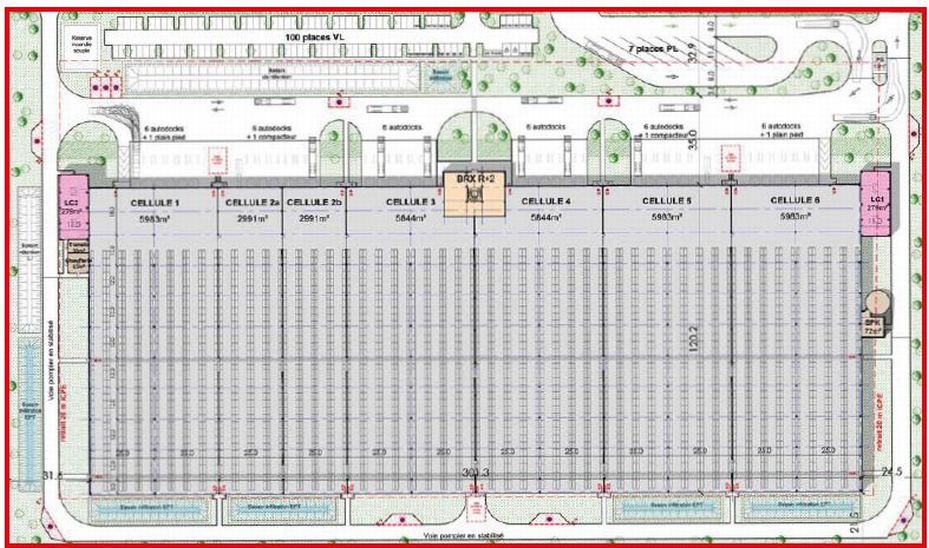 Entrepôt classe a Marolles-sur-Seine 37348m² Location entrepôt classe a Marolles-sur-Seine Seine-et-Marne OLLOG2104981 2